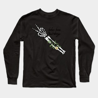 Broken Bones + vines Long Sleeve T-Shirt